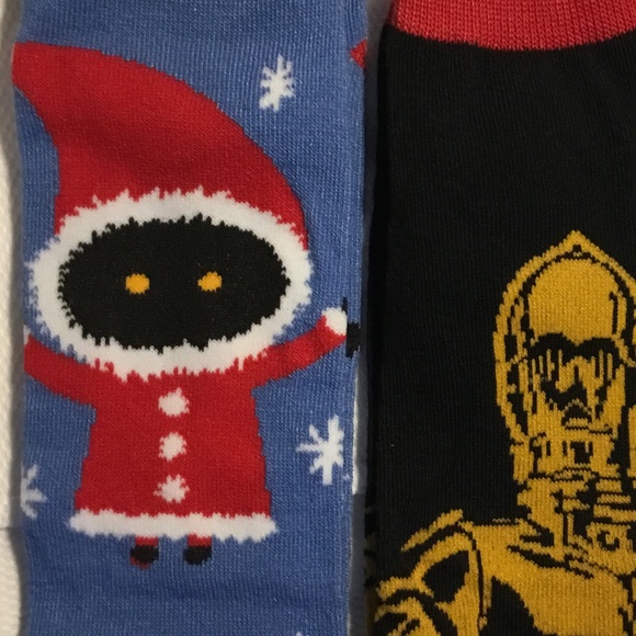 Star Wars Christmas Themed Ankle Socks | 3 Pairs | NWOT - Picture 6 of 6
